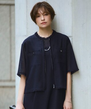 ICB L サマーレノクロス ハーフスリーブジャケット