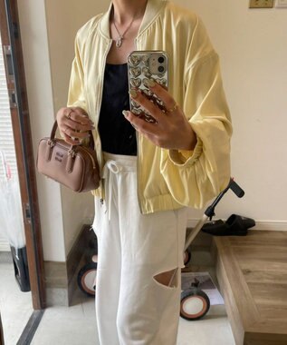 Green Parks AnriettMusee ＭＡ－１ブルゾン Beige