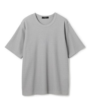 JOSEPH HOMME 【新色追加】メランジクロスジャージー　クルーネックカットソー ライトグレー系
