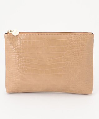 UNBILLION cachecache パーテーションキャンバストートバッグL アイボリーキャメル