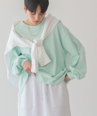 AMERICAN HOLIC 袖ボリュームカットプルオーバー Green