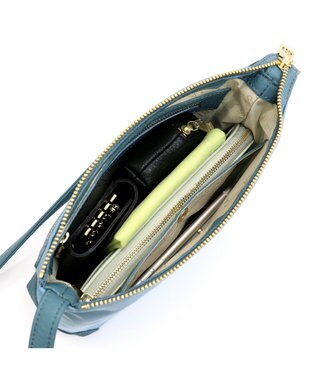 IBIZA ポプラール　ナイロン　ショルダーバッグ オレンジ