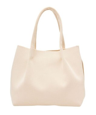 Green Parks ・ＱＵＯＮ　ミディアムニットトート Ivory