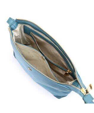 IBIZA ポプラール　ナイロン　ショルダーバッグ オレンジ