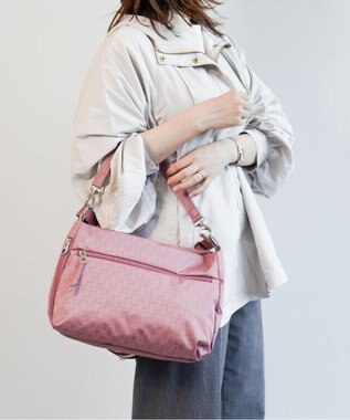 ACE BAGS & LUGGAGE PROGRES プログレ プリエ ショルダーバッグ ２WAYショルダー 68165  レディース 強撥水機能 ピンク