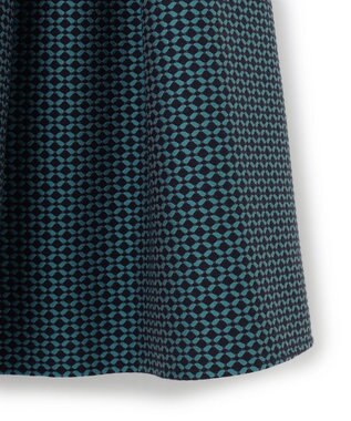 TOCCA 【洗える】GEOMETRIC FLOWER ドレス ライトグリーン系5