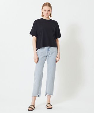 BEIGE， 【S-size】OXALIS / ビックTシャツ Navy