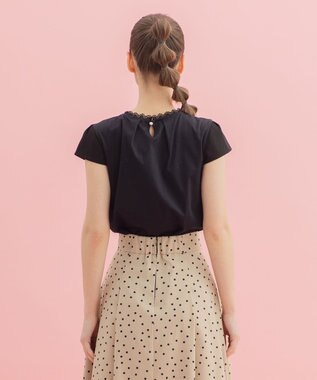 TOCCA 【洗える！】SOLEIL シフォントップス ブラック系