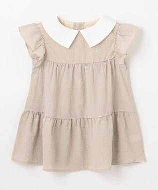 組曲 KIDS 【150-160㎝】ティアード チュニック ベージュ