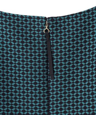 TOCCA 【洗える】GEOMETRIC FLOWER ドレス ライトグリーン系5