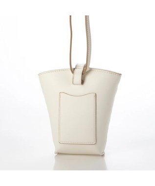 UNBILLION kakatoo ハンドメッシュバケツスマホショルダー アイボリー