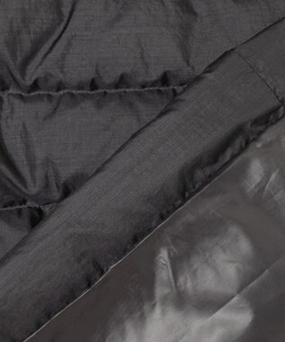 JOSEPH ABBOUD 【キングサイズ・軽量/サスティナブル素材/ECO撥水/インナーダウンにも】ナイロンスラブタフタダウンブルゾン ブラック系