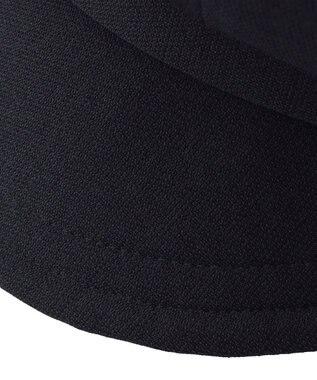 MOONBAT 【日本製/洗える/サイズ調整】フルラ (FURLA) ロゴチャーム付 キャスケット ネイビーブルー