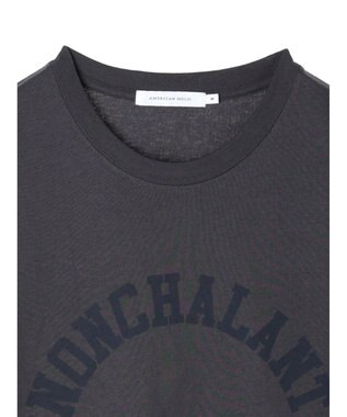 AMERICAN HOLIC ＮＯＮＣＨＡＬＡＮＴ　ＳＴＡＲＩＮＧ　カットチュニック2 Charcoal Gray