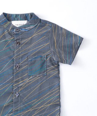 TRICOTE BABY SHIRT SHOWER/ベビーシャツ　シャワー 97CHARCOAL