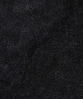 uncrave モヘアニット トップス（uncrave WHITE） ブラック