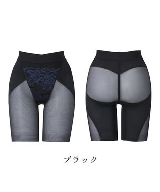 BRADELIS New York 【BRADELIS NewYork peace】ウエストカシュクールガードル23 新作 ブラック