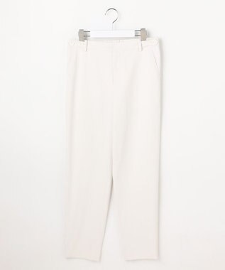 J.PRESS LADIES 麻シェルドライ テーパード パンツ ナチュラル系