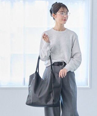 ROOTOTE 3666【シャープな印象】LT.ラウンド.Vカット-A 01：ブラック