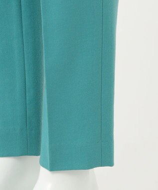 23区 【R(アール)】カラーウールツイル パンツ ターコイズブルー系