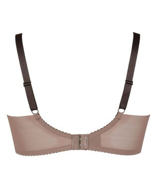 WACOAL 【重力に負けないバストケアBra】 ブラジャー バストを重力から守る まる胸キープ 脇高設計 サイドから背中のラインすっきり レディース BRB414 /ワコール ダークブラウン