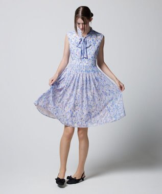 TOCCA 【消臭＆洗える】TULIP GARDEN ドレス ブルー系5