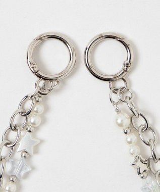 WEGO 2wayチェーンビーズストラップ 柄1