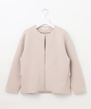 Feroux 【洗える】ダンボールフリル ジャケット