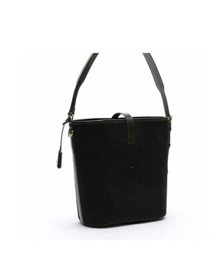A.D.M.J. 【ファブリック】スエードプラス/バケットトートM ブラック