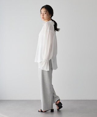 YECCA VECCA スウェットライクイージーパンツ Gray