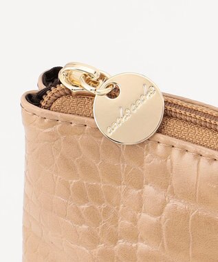 UNBILLION cachecache パーテーションキャンバストートバッグL アイボリーキャメル