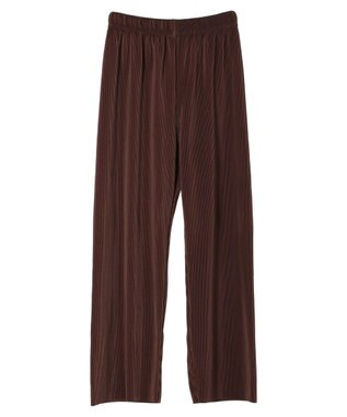 Green Parks BEST PRICE セルフカットプリーツパンツ Brown