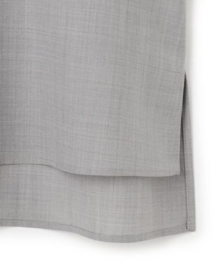 ICB L 【先行予約】ドライクールトロ 5分袖シャツ ライトグレー