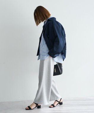 YECCA VECCA スウェットライクイージーパンツ Gray