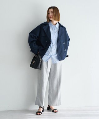 YECCA VECCA スウェットライクイージーパンツ Gray