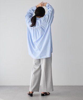 YECCA VECCA スウェットライクイージーパンツ Gray