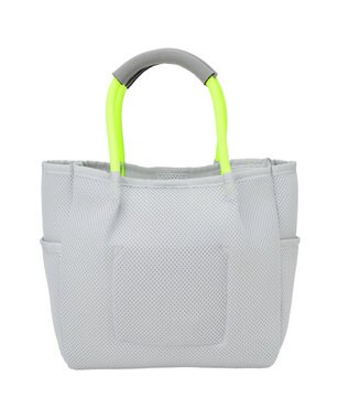 Green Parks ロープハンドルメッシュトートバッグミニ Gray