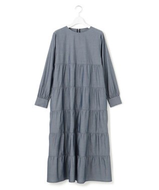 J.PRESS YORK STREET 【WOMEN】ティアード ワンピース