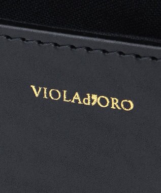 23区 VIOLAd'ORO MIRO スクエアバスケット バッグ ブラック