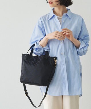 russet ナイロンジャガード2WAYミニトートバッグ(SF-260)