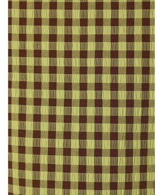 Green Parks ・Ｐｅｔｉｔ　Ｆｌｅｕｒ　カラーギンガムキャミワンピ Lime Green