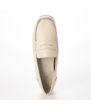 ing <ing>【WEB限定】【サスティナブルシリーズ】モカコインローファー アイボリー