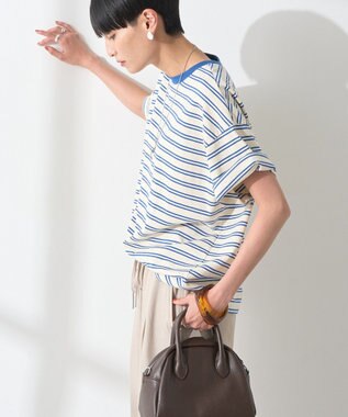 AMERICAN HOLIC レトロボーダープルオーバー Ivory