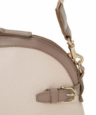 TOPKAPI 【Breath TOPKAPI】SCOTCH GRAIN スコッチグレイン ベルトデザイン ショルダーバッグ クリーム