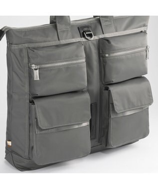 ACE BAGS & LUGGAGE Orobianco タッティカ トートバッグ A4サイズ 14inchPC収納 2WAY 92943 オロビアンコ ダークグレー