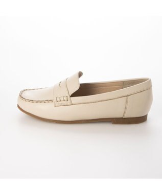 ing <ing>【WEB限定】【サスティナブルシリーズ】モカコインローファー アイボリー