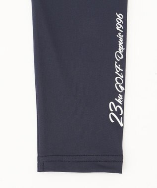 23区GOLF 【WOMEN】３０ｄカノコインナー アームカバー ネイビー系