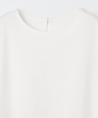 ANY 【接触冷感】秋メキバックフレア カットソー オフホワイト