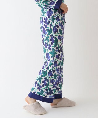 UCHINO マシュマロガーゼ グレープレディスパジャマOA ヴァイオレット