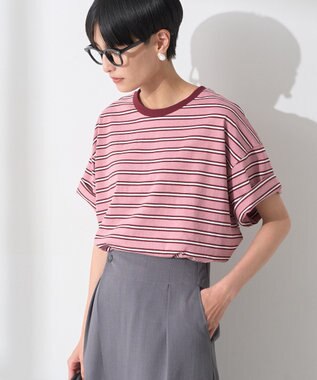 AMERICAN HOLIC レトロボーダープルオーバー Pink